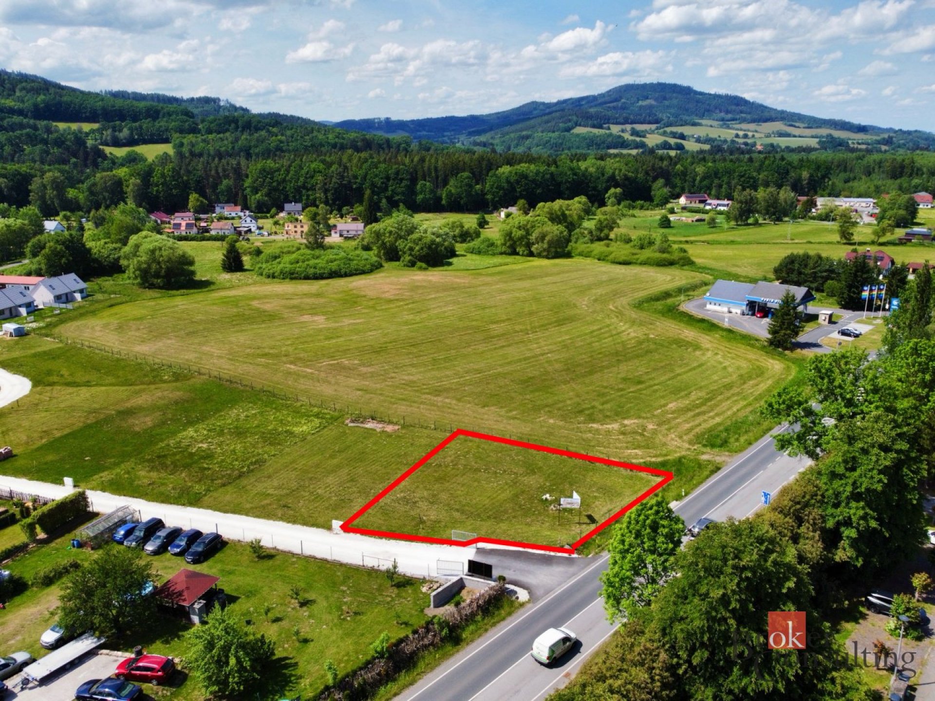 Prodej, stavební pozemek, 799 m2, Dlouhá Ves u Sušice