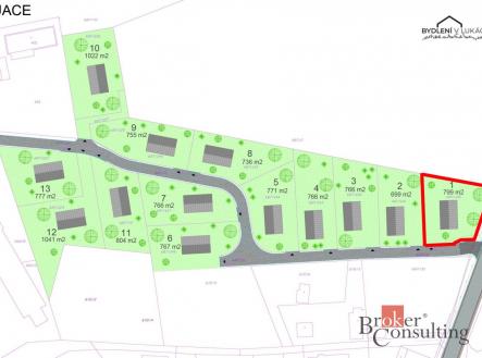 Prodej pozemku pro bydlení, 799 m²