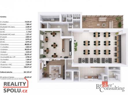 Prodej komerčního objektu, jiný, 254 m²