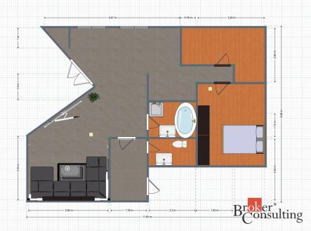 Prodej bytu, 3+kk, 76 m²