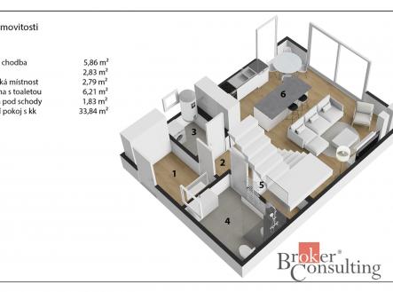 Pronájem domu/vily, 102 m²
