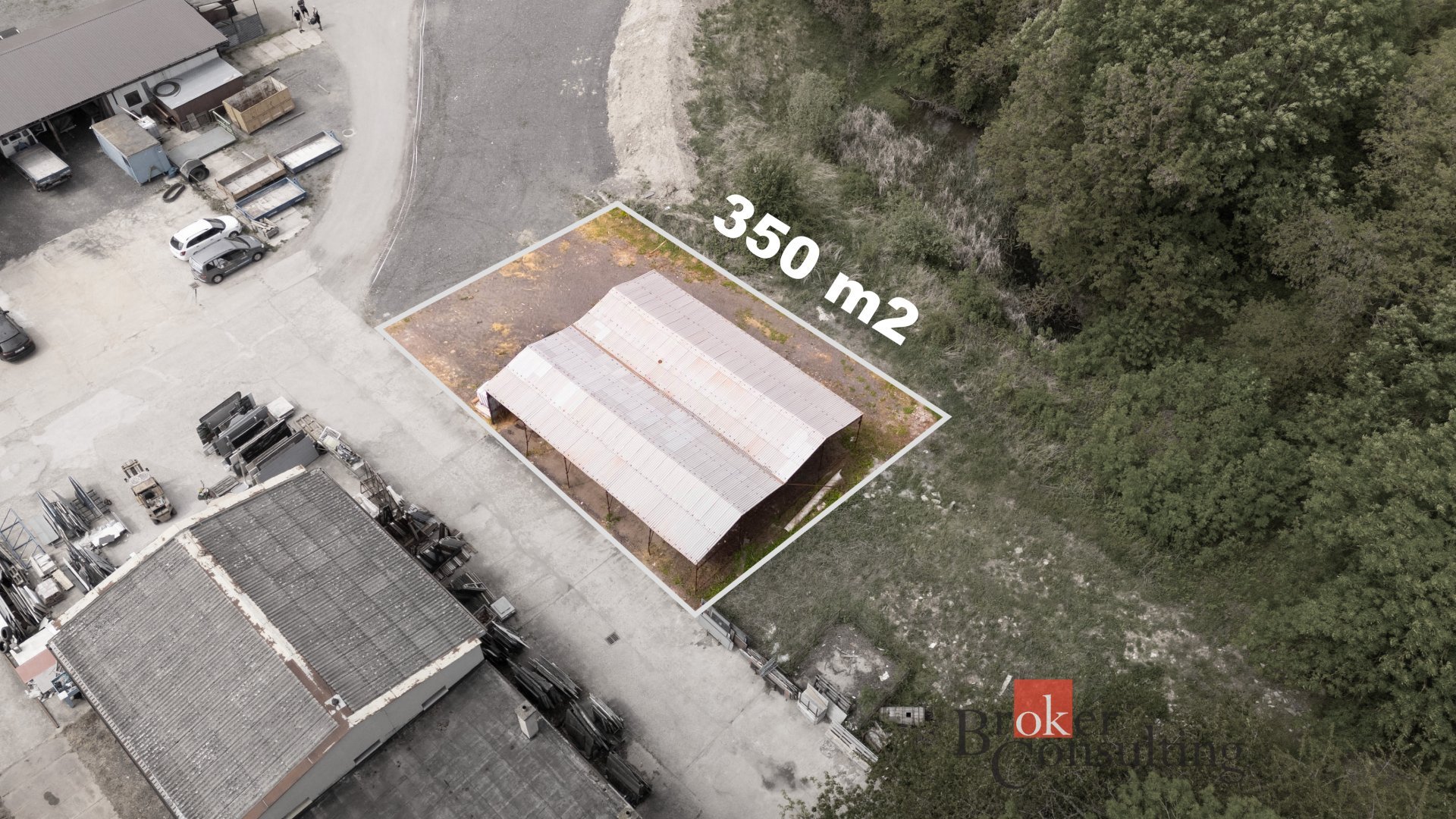 Pronájem, komerční/sklad, 350 m2, Stěžery  [ID 86619]