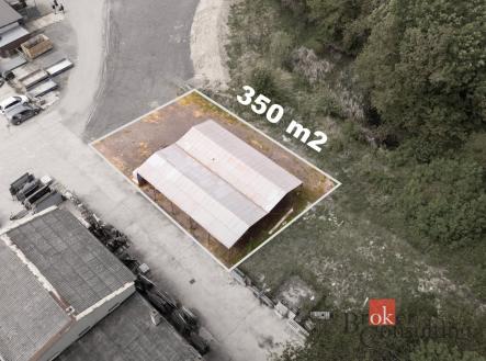 Pronájem komerčního objektu, sklad, 350 m²
