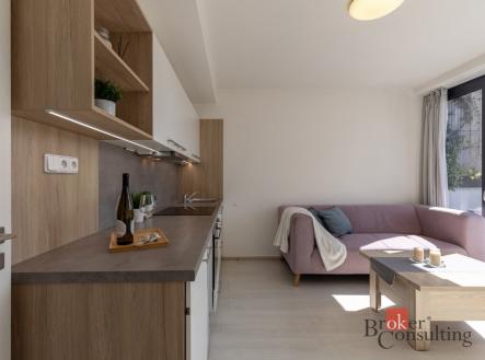 Pronájem bytu, 1+kk, 27 m²