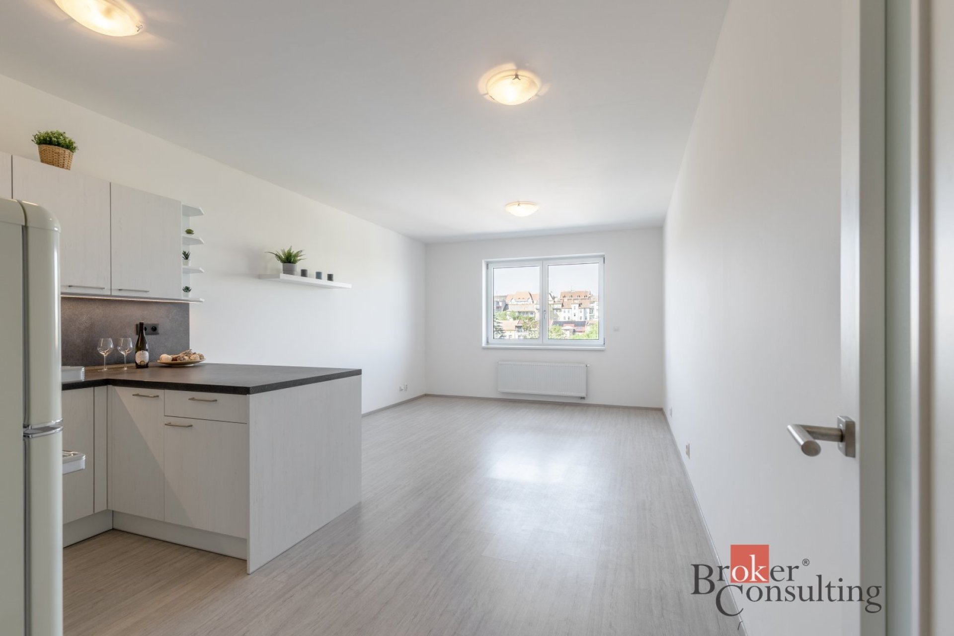 Pronájem moderního bytu 1+kk v novostavbě Ponava City