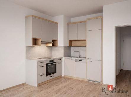 Pronájem bytu, 1+kk, 44 m²