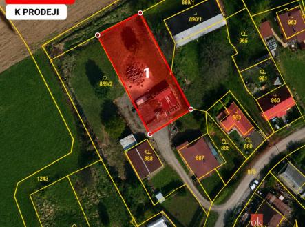 Prodej pozemku pro bydlení, 1 623 m²