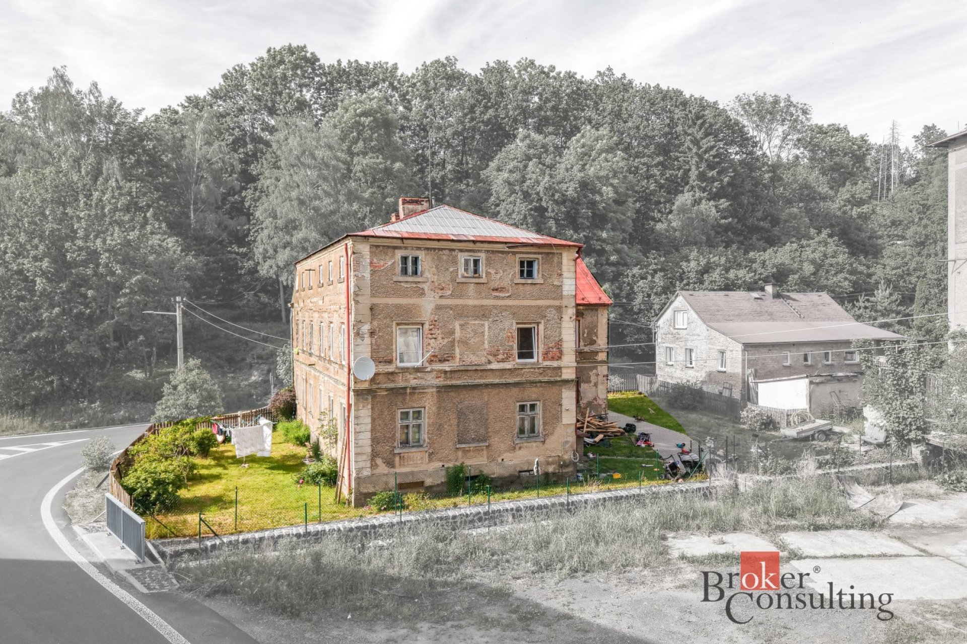 Prodej, komerční/činžovní dům, 298 m2, Kyjovská 373/51, 40746 Krásná Lípa, Děčín [ID 87134]