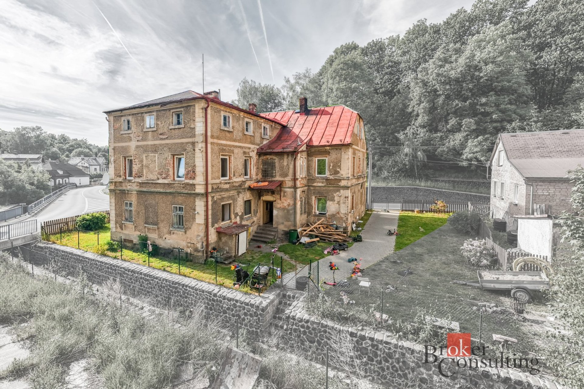 Prodej, komerční/činžovní dům, 298 m2, Kyjovská 373/51, 40746 Krásná Lípa, Děčín [ID 87134]