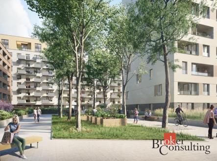 Pronájem bytu, 2+kk, 50,8 m²