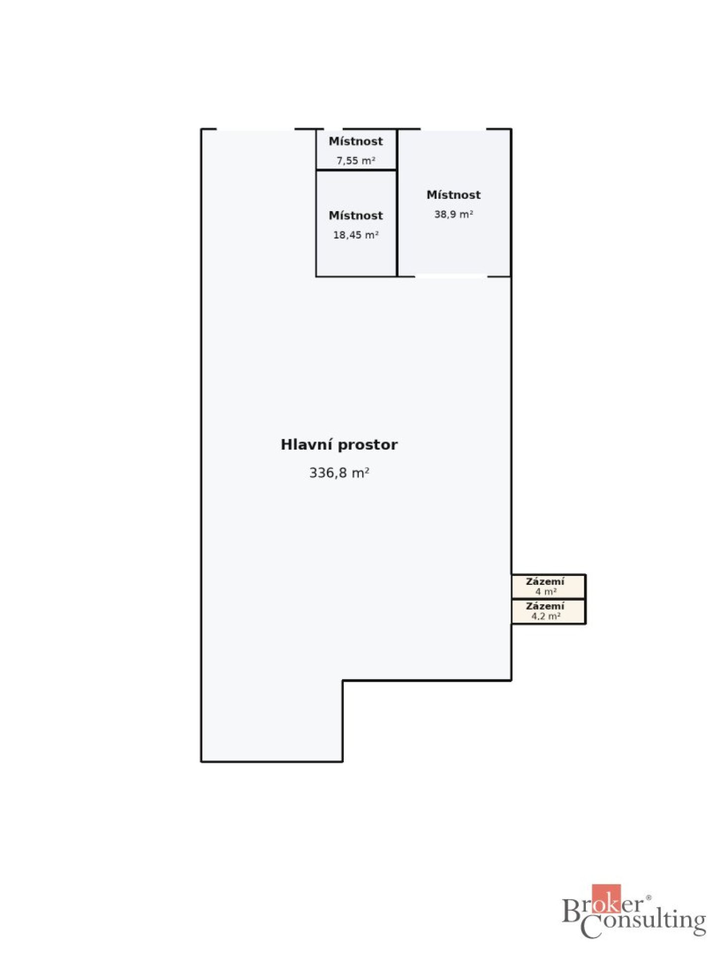 Pronájem, komerční/výroba, 410 m2, Republikánská 1102/45, 31200 Plzeň, Plzeň-město [ID 87488]