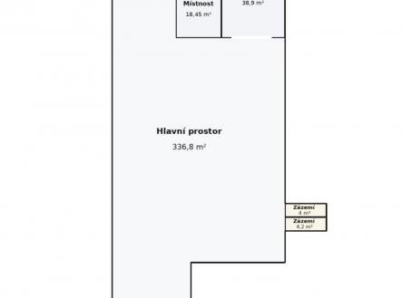 Pronájem komerčního objektu, výroba, 410 m²