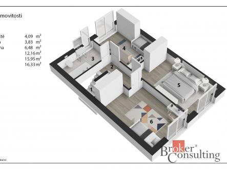 Prodej bytu, 4+kk, 117,9 m²