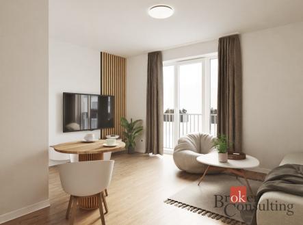 Prodej bytu, 2+kk, 51,9 m²