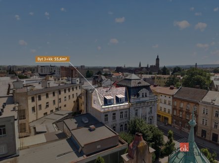 Prodej, byty/3+kk, 55.6 m2, Olomoucká 8/14, 74601 Opava, Opava [ID 87616]