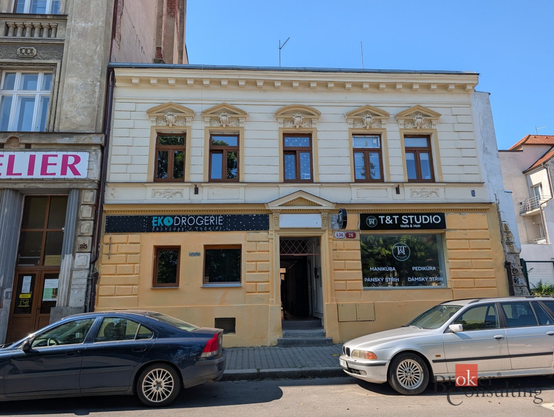 Komerční prostor po rekonstrukci 56m2, ul. T.G.Masaryka