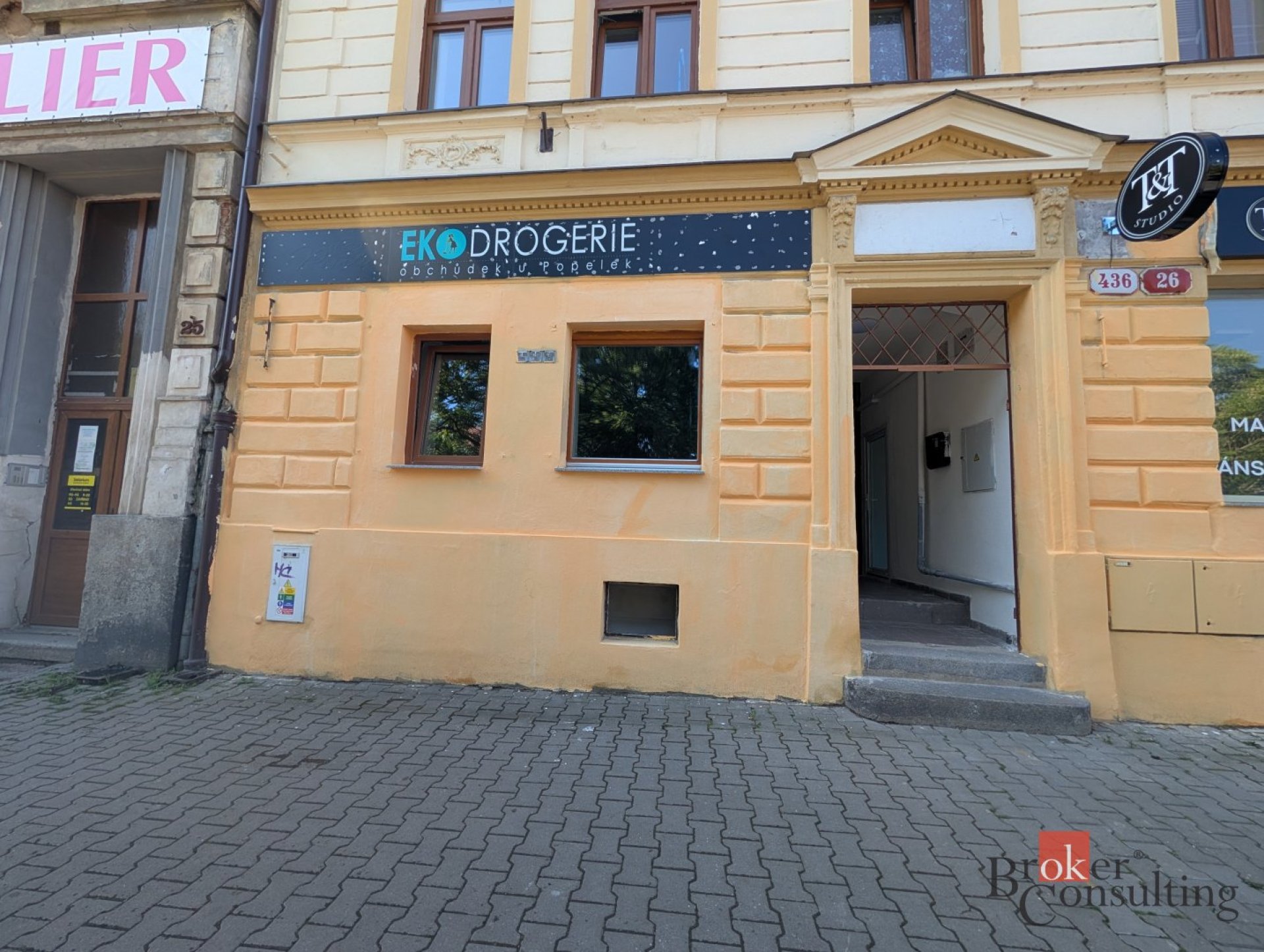 Komerční prostor po rekonstrukci 56m2, ul. T.G.Masaryka