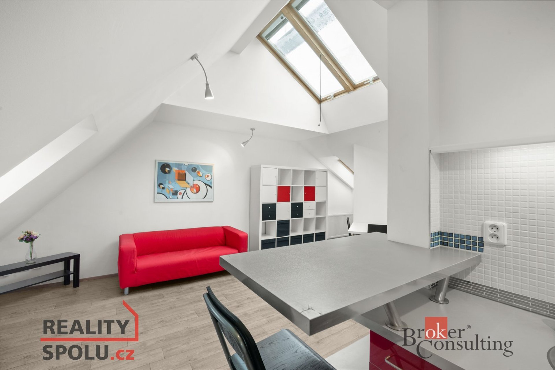 Pronájem atypického bytu, 58 m² – Praha 10, Vršovice (Bulharská 996/20)