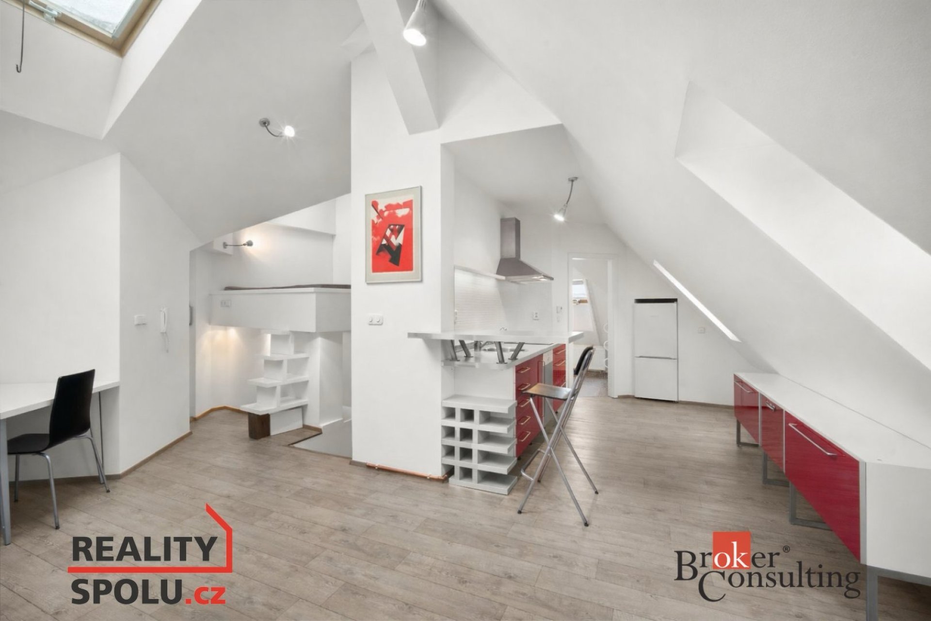 Pronájem atypického bytu, 58 m² – Praha 10, Vršovice (Bulharská 996/20)