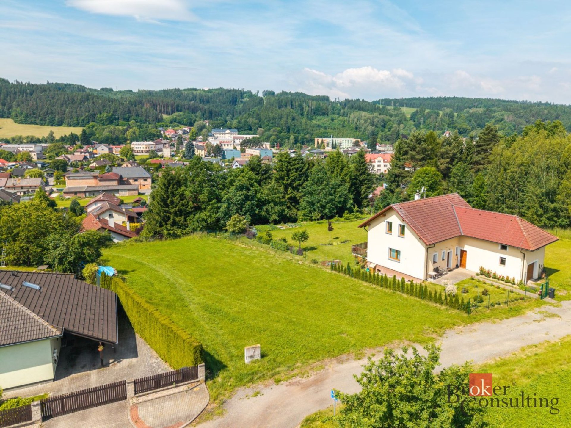 Prodej, pozemky/bydlení, 1196 m2, Velké Poříčí , Náchod [ID 86840]