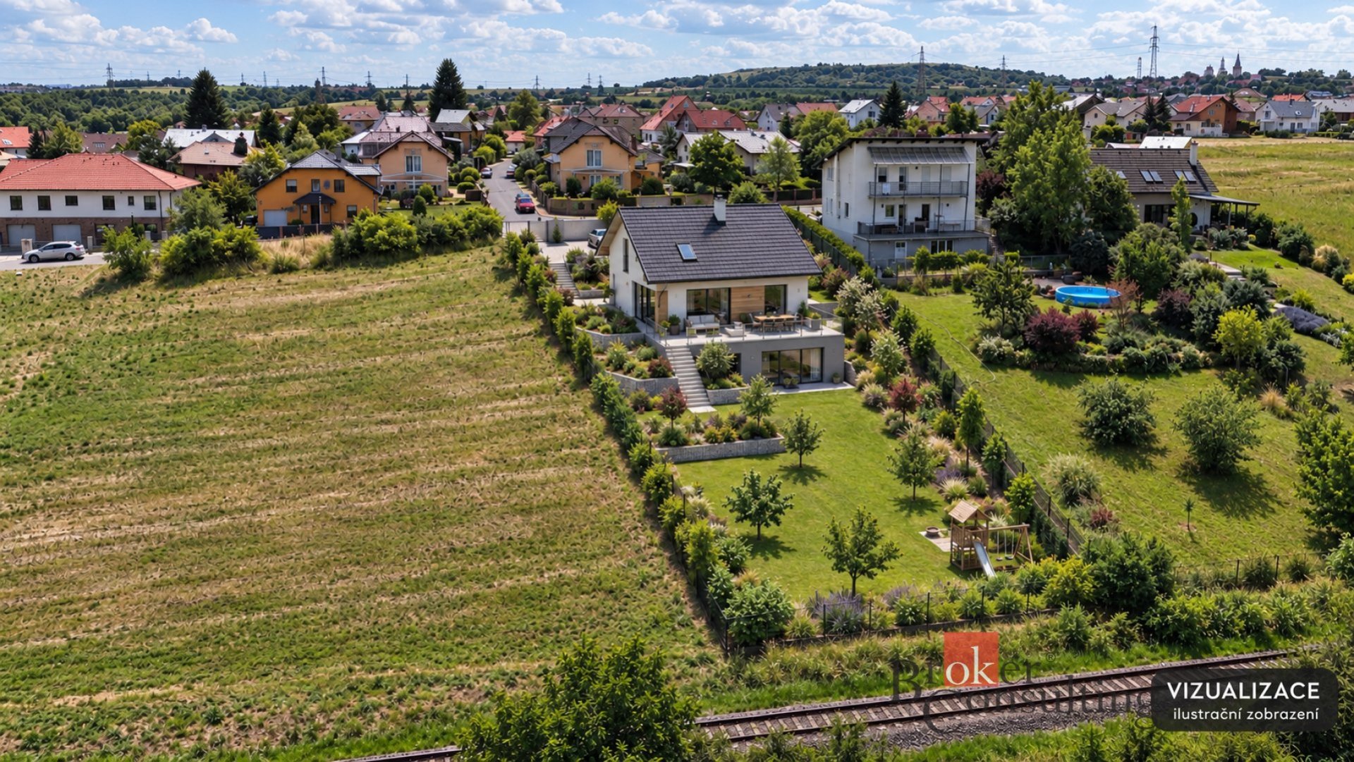 Prodej, pozemky/bydlení, 1481 m2, U sila 1059/10, Řeporyje, 15500 Praha 5 [ID 88585]