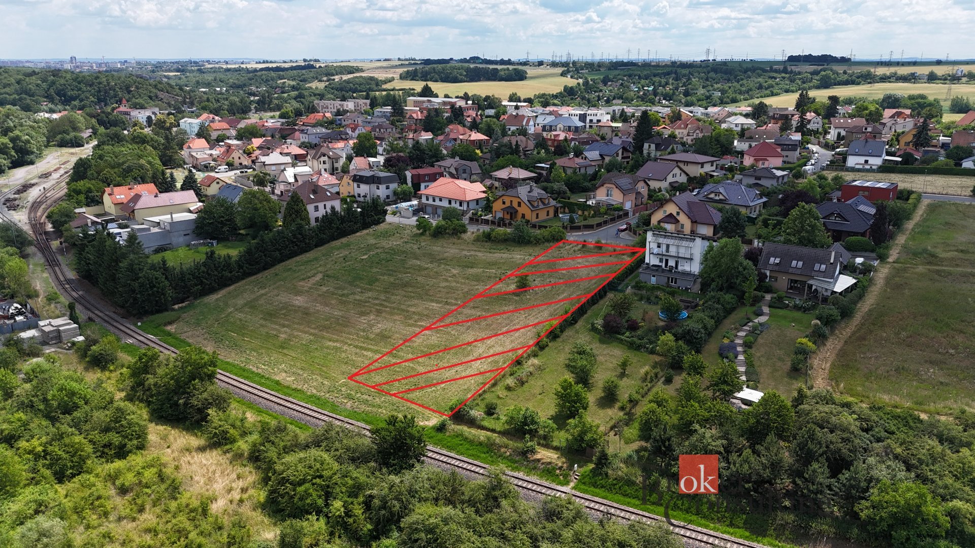 Prodej, pozemky/bydlení, 1481 m2, U sila 1059/10, Řeporyje, 15500 Praha 5 [ID 88585]