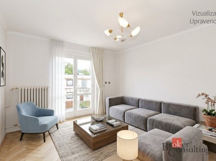 Prodej bytu, 2+1, 47,4 m²