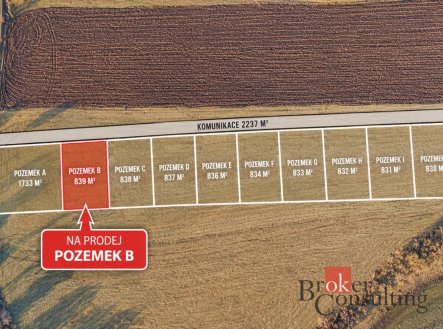 Prodej pozemku pro bydlení, 839 m² obrázek