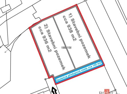 Prodej pozemku pro bydlení, 938 m²