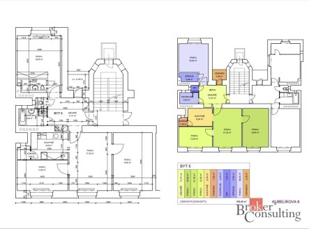 Pronájem bytu, 4+kk, 105 m²