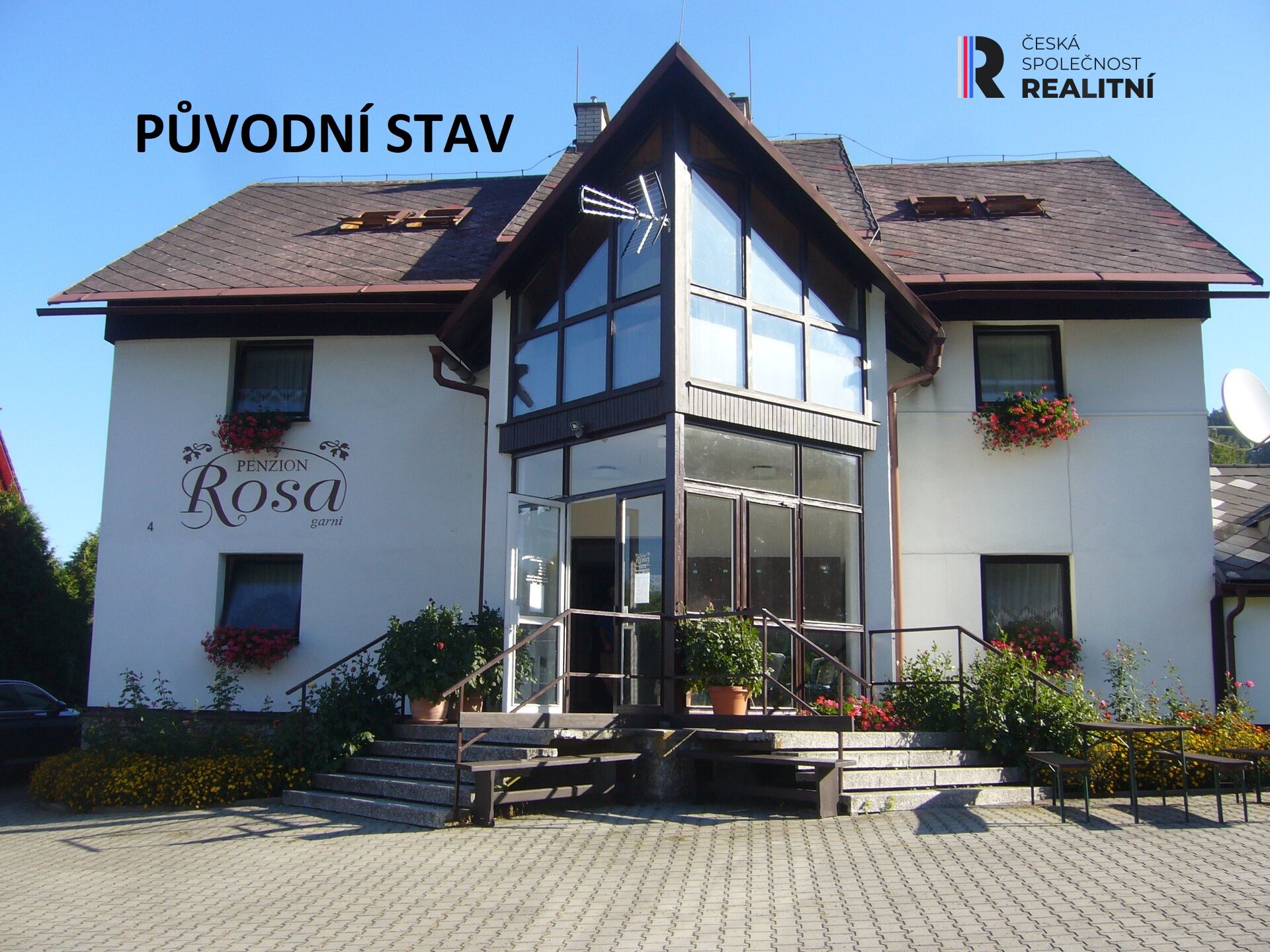 Prodej rekreačního zařízení - penzion Rosa, Červená Voda - Šanov, pozemek 2.900 m2