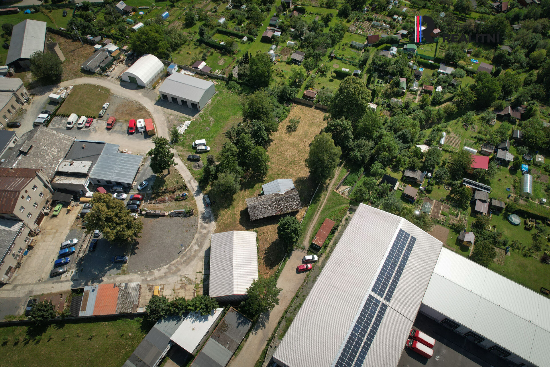 Prodej stavebního pozemku pro bydlení i komerci o rozloze 1957 m2 v Šumperku