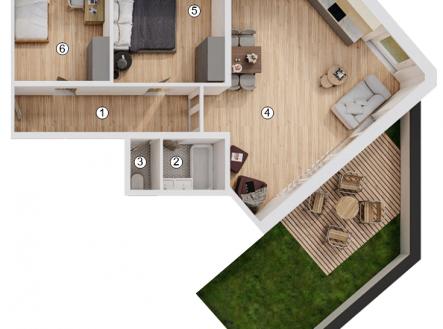 Prodej bytu, 3+kk, 114 m²