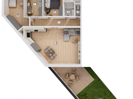 Prodej bytu, 4+kk, 160 m²