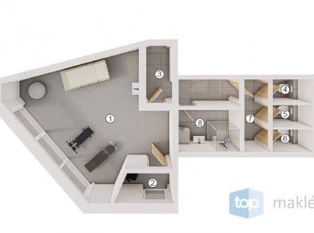 Prodej obchodní prostor, 33 m²