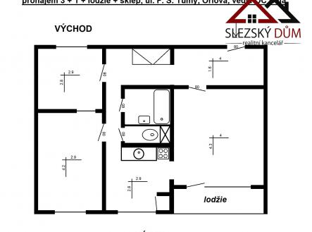 Pronájem bytu, 3+1, 66 m²