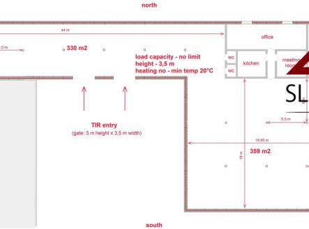 Pronájem - komerční objekt, sklad, 800 m² obrázek