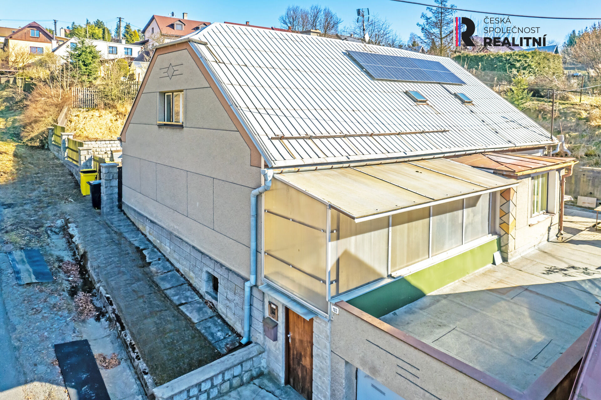 RD 3+1 Domašov nad Bystřicí s rozsáhlým pozemkem a garáží