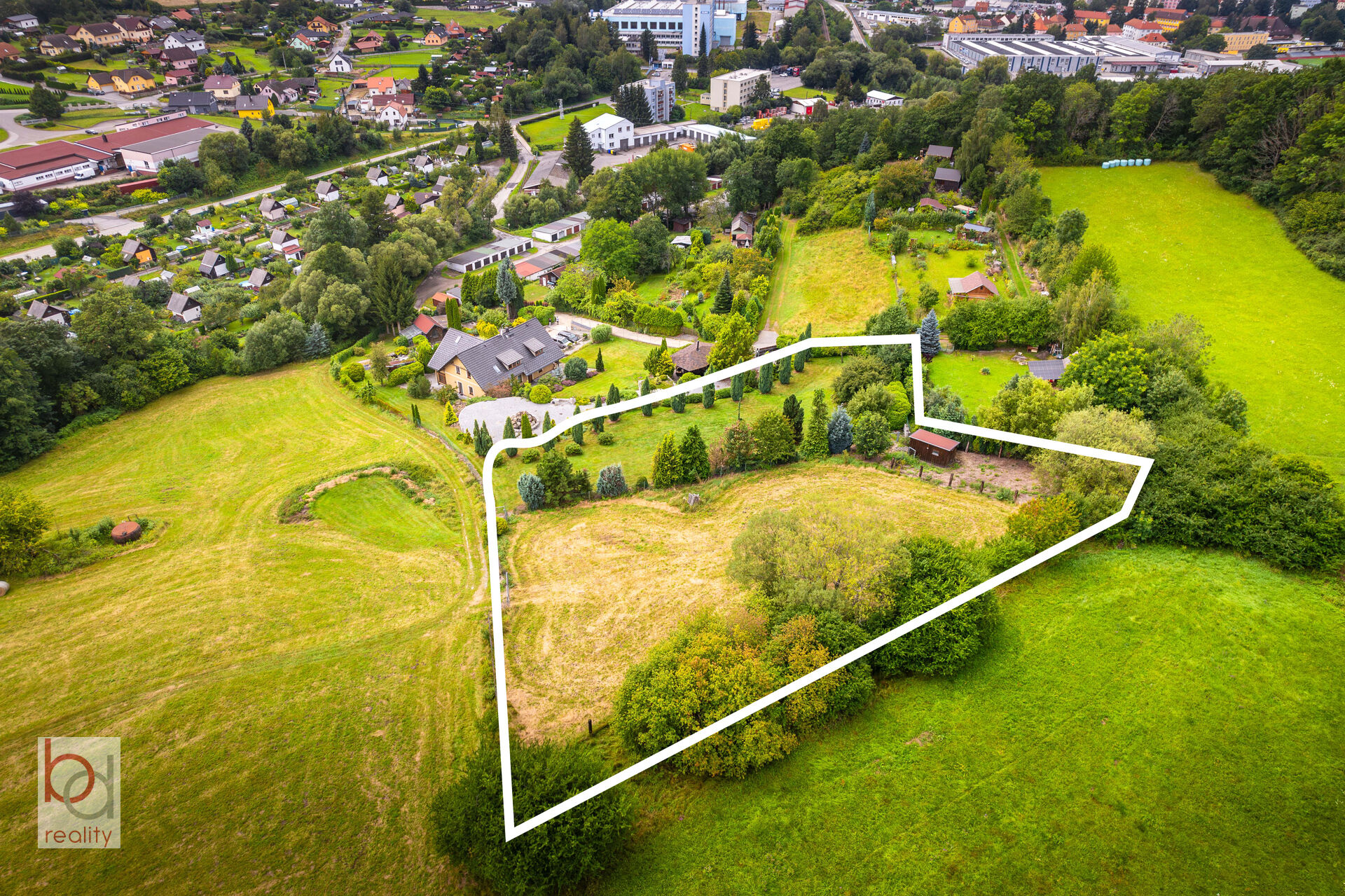 Prodej stavebního pozemku v Prachaticích