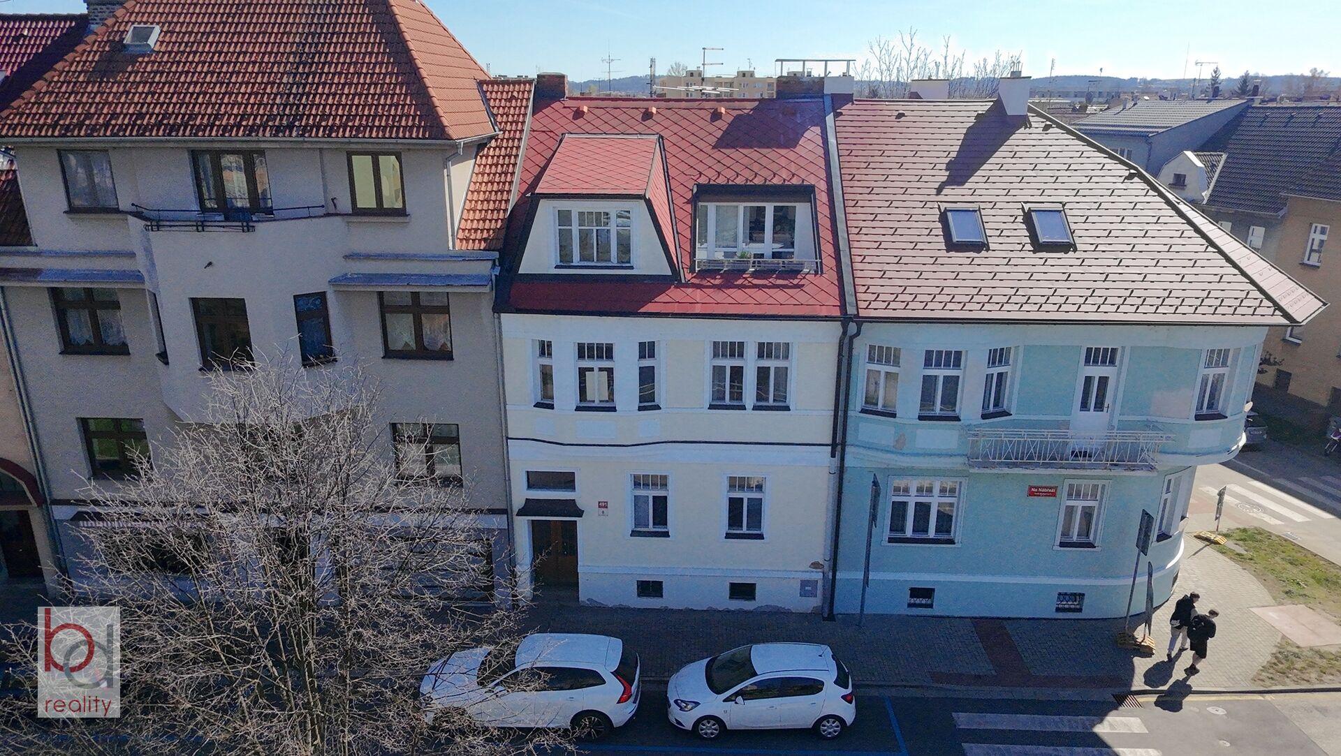 Prodej činžovního domu v Havlíčkovo kolonii s výhledem na řeku Malši