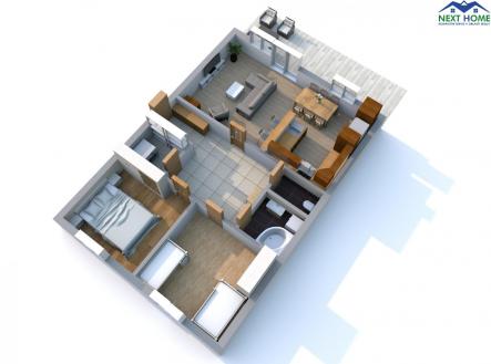 Prodej bytu, 3+kk, 170 m²