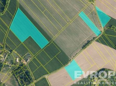 Prodej pozemku, zemědělská půda, 43 076 m²