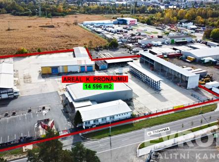 Pronájem komerčního objektu, průmyslový areál, 2 175 m²