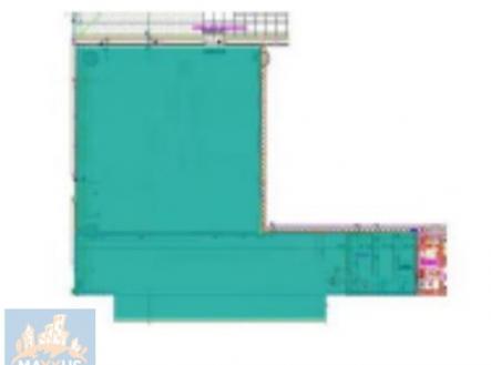 Pronájem kanceláře, 1 115 m²