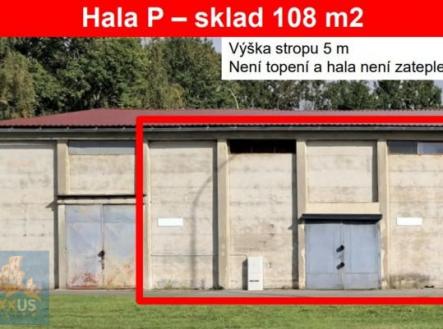 Pronájem - komerční objekt, sklad, 108 m²