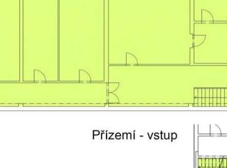 Pronájem kanceláře, 206 m²