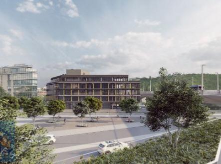 Pronájem kanceláře, 198 m²