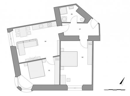 Prodej bytu, 3+kk, 78 m²