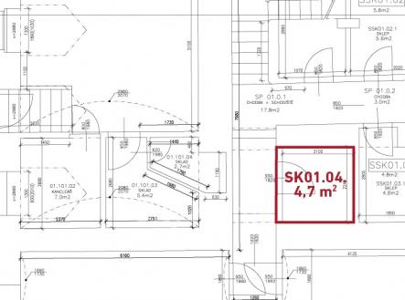 Prodej - komerční objekt, sklad, 5 m²