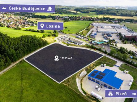 Prodej - pozemek pro komerční výstavbu, 12 955 m²